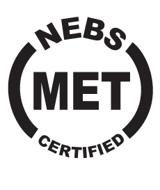 NEBS Certified by MET Labs